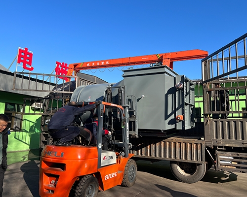 山西忻州神达万鑫安平煤业1000KW矿用防爆热风机组